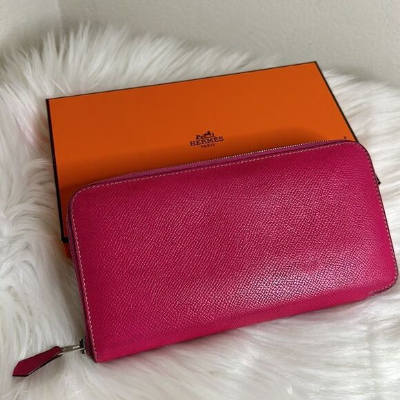 💯Authentic Hermes Azap zipped Long Wallet 🍀 - Picture 7 of 16